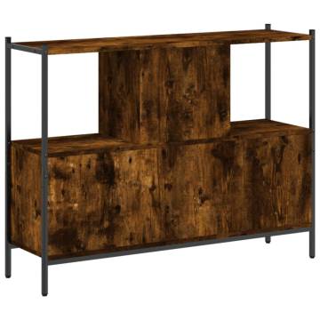 Bookcase Smoked Oak - Stylish Storage & Decor | HipoMarket