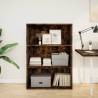 Smoked Oak Bookcase - Stylish Storage Solution | HipoMarket