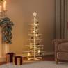  Wooden Christmas Tree for Decoration 125 cm Solid Wood Pine Size 125 cm Quantity in Package 1 Number of Branch Tips Number of LEDs 