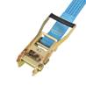 Heavy-Duty Ratchet Tie Down Straps - 4 Tonnes, 8m Blue