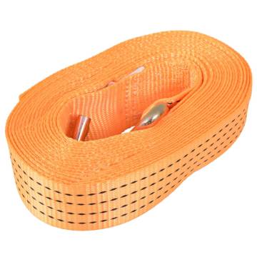 Heavy-Duty Ratchet Tie Down Straps - 10 pcs - 2 Tonnes - Orange