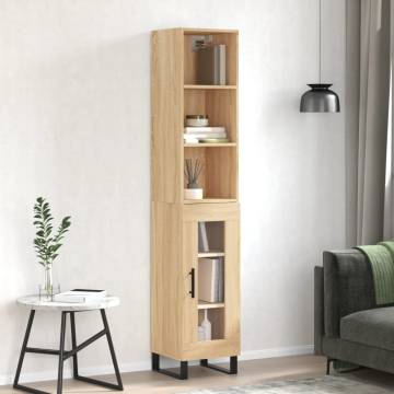 Highboard Sonoma Oak - Stylish Storage Solution | HipoMarket