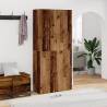 Shoe Cabinet Old Wood 80x35.5x180 cm - Stylish Storage Solution