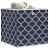  Foldable Storage Boxes 10 pcs Blue 32x32x32 cm Non-woven Fabric Colour blue Quantity in Package 10 Number of 1 