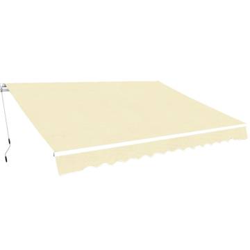 Folding Awning Manual Operated 400 cm - Cream