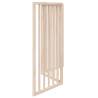 Foldable Dog Gate - 3 Panels 150 cm Poplar Wood | HipoMarket