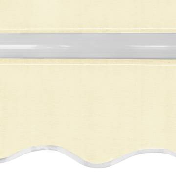 Folding Awning Manual Operated 400 cm - Cream