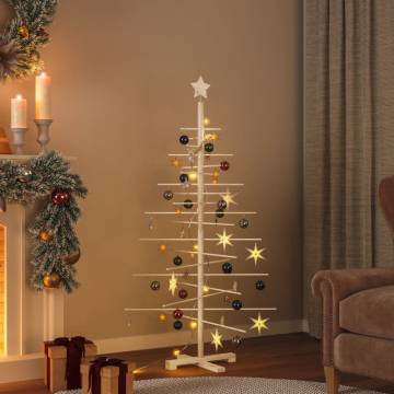 Wooden Christmas Tree 150 cm - Solid Pine for Your Decoration