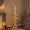 Wooden Christmas Tree 150 cm - Solid Pine for Your Decoration