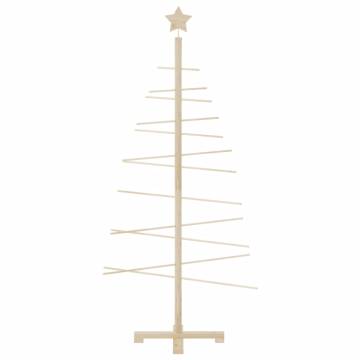 Wooden Christmas Tree 150 cm - Solid Pine for Your Decoration