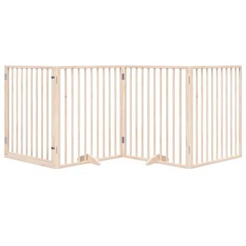 Dog Gate with Door - Foldable 4 Panels 320 cm | Hipo Market