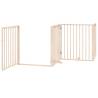 Dog Gate with Door - Foldable 4 Panels 320 cm | Hipo Market