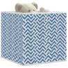  Foldable Storage Boxes 10 pcs Blue 32x32x32 cm Non-woven Fabric Colour light blue Quantity in Package 10 Number of 1 