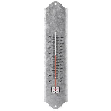 Esschert Design Wall Thermometer - Scrap Zinc 30 cm OZ10