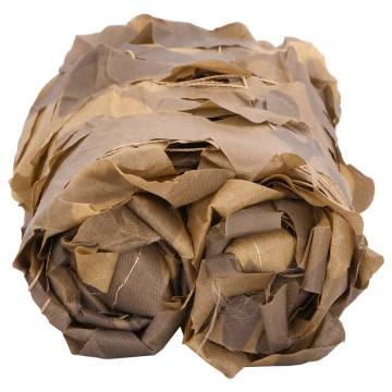 Camouflage Net with Storage Bag - 627x290 cm Sand | Hipo Market