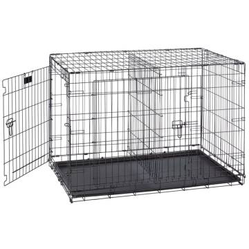 Ferplast Dog Crate Dog-Inn 105 - 108.5x72.7x76.8 cm Grey