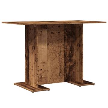 Stylish Old Wood Dining Table - 110x60x75 cm | HipoMarket