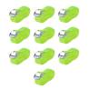 10 Pcs 0.25 Tonnes Fluorescent Green Straps - HipoMarket