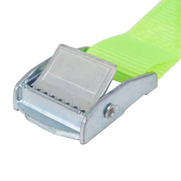 10 Pcs 0.25 Tonnes Fluorescent Green Straps - HipoMarket