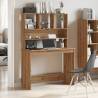 Desk with Shelves Artisan Oak - Stylish & Functional | HipoMarket