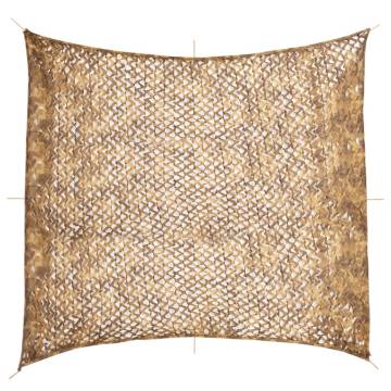 Camouflage Net with Storage Bag - Sand 521x493 cm