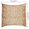 Camouflage Net with Storage Bag - Sand 521x493 cm