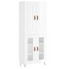 Elegant Highboard High Gloss White | Stylish Storage Solution