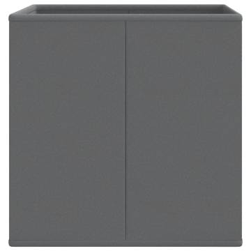 Foldable Storage Boxes - 4 Pcs Grey, Space-Saving & Durable