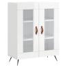 Elegant Highboard High Gloss White | Stylish Storage Solution