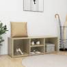 Shoe Storage Bench Sonoma Oak - Stylish & Practical Storage