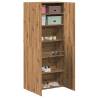  Shoe Cabinet Artisan Oak 80x35.5x180 cm Engineered Wood Colour artisan oak Quantity in Package 1 Number of Number of shelves 