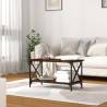 Elegant Smoked Oak Coffee Table - Stylish Living Room Furniture