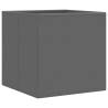 Foldable Storage Boxes - 10 pcs Grey Non-woven Fabric