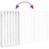 Foldable 3-Panel Dog Gate | Durable White Poplar Wood | 150 cm