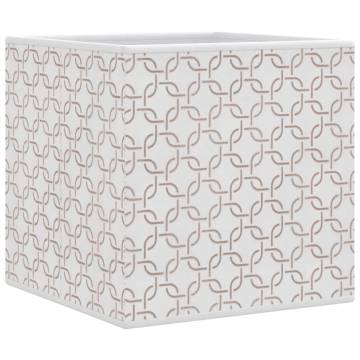 Foldable Storage Boxes - 4 pcs Cream | Hipomarket