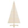 Wooden Christmas Tree 120 cm - Solid Pine Decoration