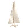 Wooden Christmas Tree 120 cm - Solid Pine Decoration