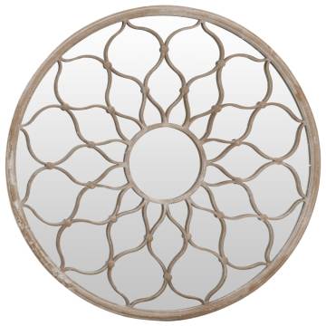 Mirror Sand 60x3 cm Iron Round - Indoor Decorative Mirror