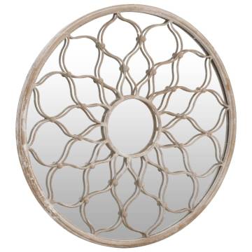 Mirror Sand 60x3 cm Iron Round - Indoor Decorative Mirror