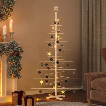 Wooden Christmas Tree 180 cm - Solid Pine Decor | HipoMarket