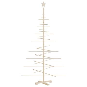 Wooden Christmas Tree 180 cm - Solid Pine Decor | HipoMarket