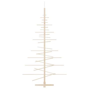 Wooden Christmas Tree 180 cm - Solid Pine Decor | HipoMarket