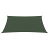 Sunshade Sail 160 g/m² - Dark Green 3/4x2 m | HipoMarket