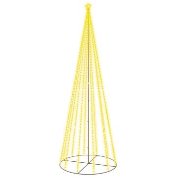 Illuminated Christmas Cone Tree - 732 LEDs - 160x500 cm