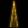 Illuminated Christmas Cone Tree - 732 LEDs - 160x500 cm