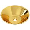 Chic Gold Ceramic Wash Basin 42x14 cm - Hipomarket