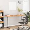 Solid Wood Acacia Desk Top 140x60 cm | Fresh Natural Atmosphere