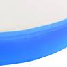 Inflatable Gymnastic Mat with Pump - 100x100x15 cm PVC Blue