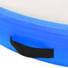 Inflatable Gymnastic Mat with Pump - 100x100x15 cm PVC Blue