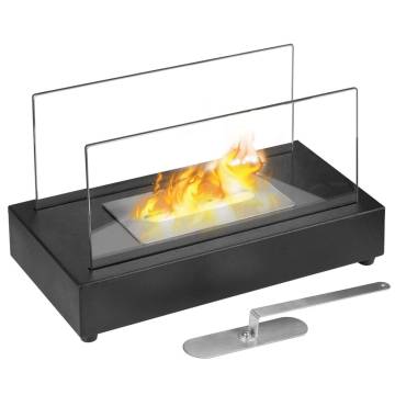 Qlima Ethanol Fireplace FFB 105 - Stylish & Compact Tabletop Fire